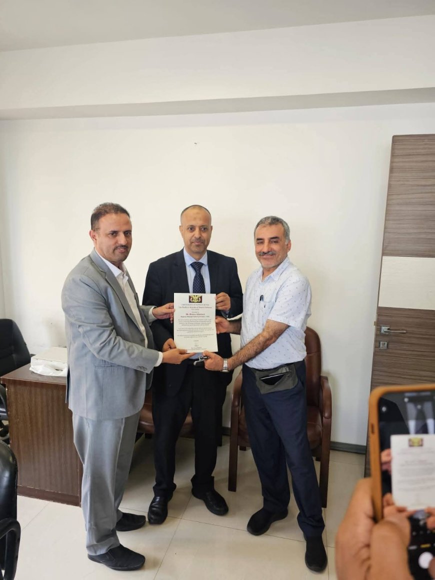 الملحقية الطبية بالهند تكرّم المدير الإقليمي السابق لطيران اليمنية وتستقبل المدير الجديد