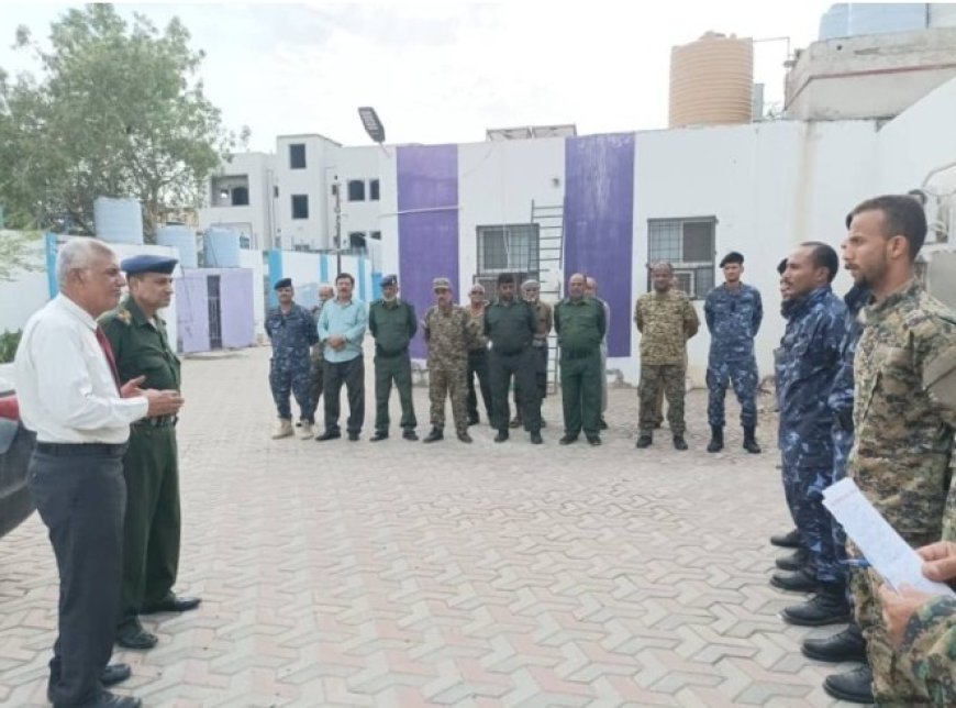 العميد أحمد عثمان يشيد بالجهود الأمنية المبذولة من قبل منتسبي شرطتي المعلا والقلوعة....