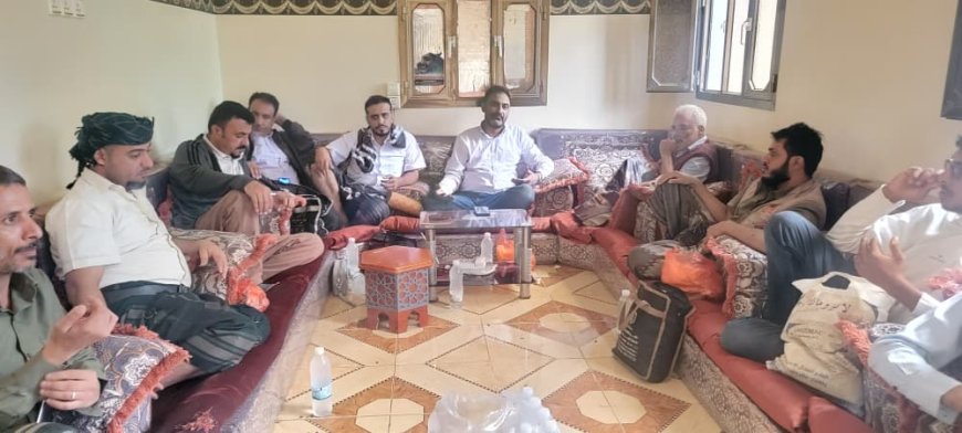 خلال الذكرى الثامنة لاستشهاده ...الجفري في منزل الشهيد عبدالله المهندس