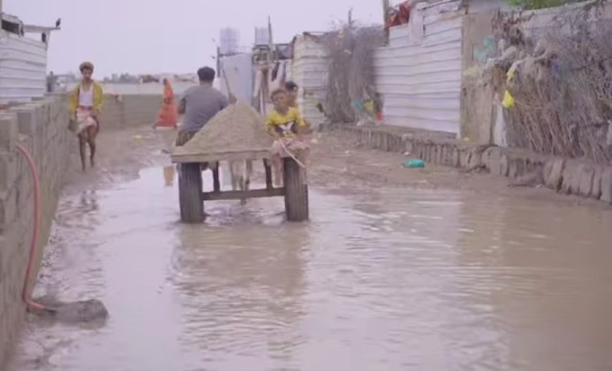 مدير الوحدة التنفيذية في الحديدة المشرعي يؤكد أن مخيمات النازحين في خطر  ويثمن للمستجيبين استجابتهم.....
