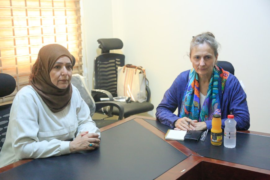 عدن: رئيسة اللجنة الوطنية للمرأة تلتقي السفيرة الهولندية لمناقشة تعزيز دور المرأة...