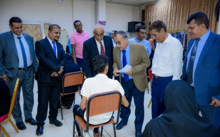 جامعة عدن تدشن امتحانات المفاضلة بكلية الطب والعلوم الصحية