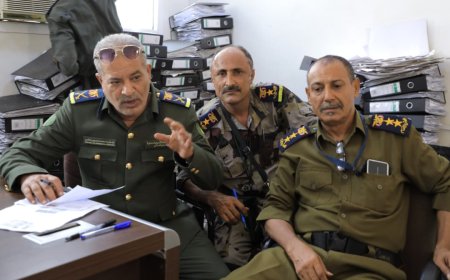 زيارة اللواء ركن دكتور محمد عيدروس باهارون: نموذج للالتزام بخدمة المواطنين