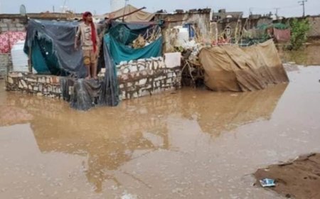 الفيضانات تضر بـ322 ألف نازح في اليمن خلال أغسطس...
