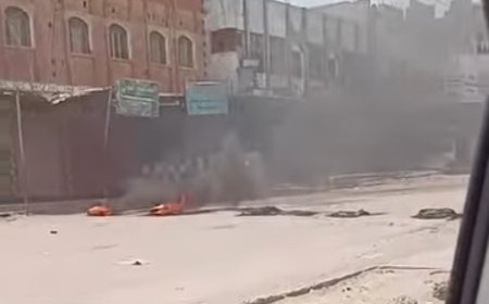 عاجل: "احتجاجات غاضبة في جعار أبين .. سكان يقطعون الطرق بسبب انقطاع الكهرباء والمياه"(صورة أولية)