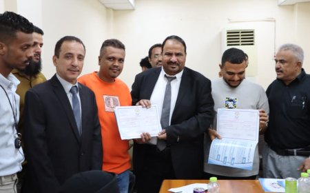 شركة النفط بعدن تختتم دورة تدريبية متخصصة في كهرباء السيارات الحديثة
