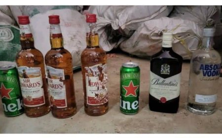 قوات العمالقة الجنوبية المتمركزة في باب المندب تعترض قارباً يحمل كمية كبيرة من الخمور المتنوعة قبالة سواحل لحج