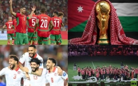 تونس والمغرب والأردن يحجزون بطاقات المونديال2026م...