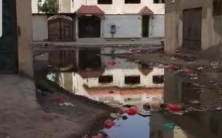 عدن..مناشدة عاجلة لإنقاذ أهالي مشروع عبدالله غانم من كارثة طفح المجاري