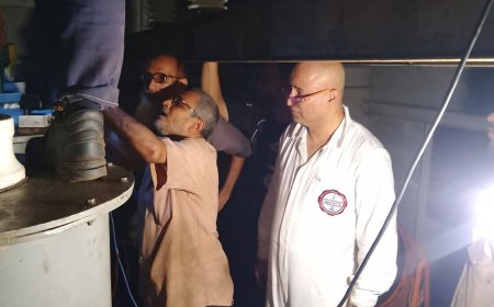 عاجل: بعد توقف 9 أشهر..إعادة إدخال محطة الحسوة وربط المولد الخامس بالشبكة بقدرة 25 ميجاوات(صور)