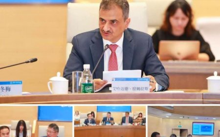 بمناسبة مرور 30 عاما على توأمة المدينتين..محافظ عدن يلقي كلمة الوفد الحكومي في مؤتمر شنغهاي بالصين 