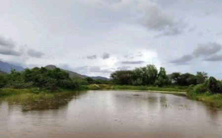 عاجل: أمطار غزيرة تشهدها مدينة مودية بمحافظة أبين(صورة)