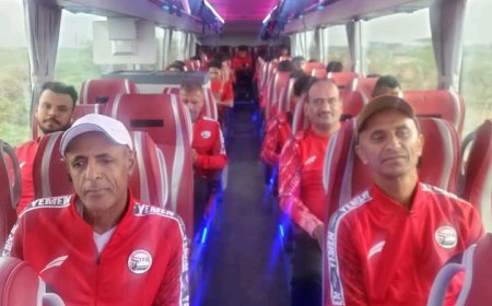 منتخب الناشئين يغادر إلى الدوحة للمشاركة بخليجي 2025م...