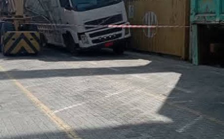 صور.. سقوط رافعة حاويات في ميناء عدن يتسبب بأضرار مادية وإصابة شاحنة دون خسائر بشرية