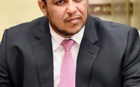 عضو الرئاسي الدكتور عبدالله العليمي يثمن الدعم السعودي لبلادنا...