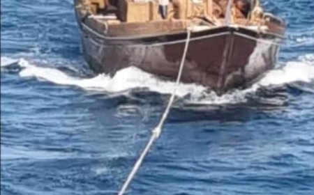 العثور على السفينة المفقودة بسقطرى ونجاة طاقمها..