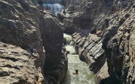 وفاة شاب غرقاً في شلال الهدار بتعز