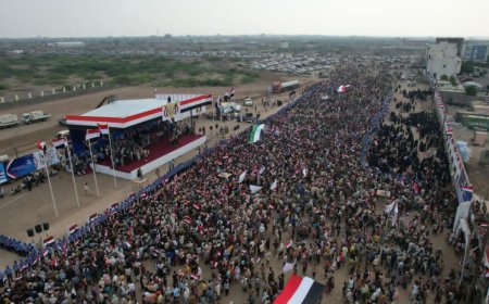 عاجل: المخا تحتشد بجماهير غير مسبوقة(صورة أولية)