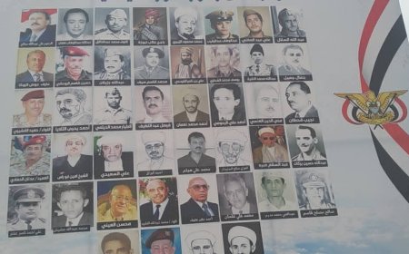 الغنامي: يتحدث هذه أجمل اللوحات التي عُرضت خلال الحفل بثورة 26 سبتمبر في المخا(صورة)