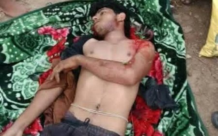 مقتل شاب يمني على الحدود السعودية (صورة)