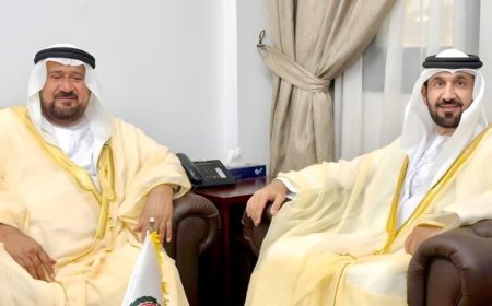 رئيس البرلمان العربي يستقبل المستشار أحمد سودين