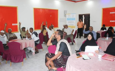 أبين..ورشة عمل بخنفر لمراجعة قضايا النزاع ضمن مشروع "بناء من أجل السلام"