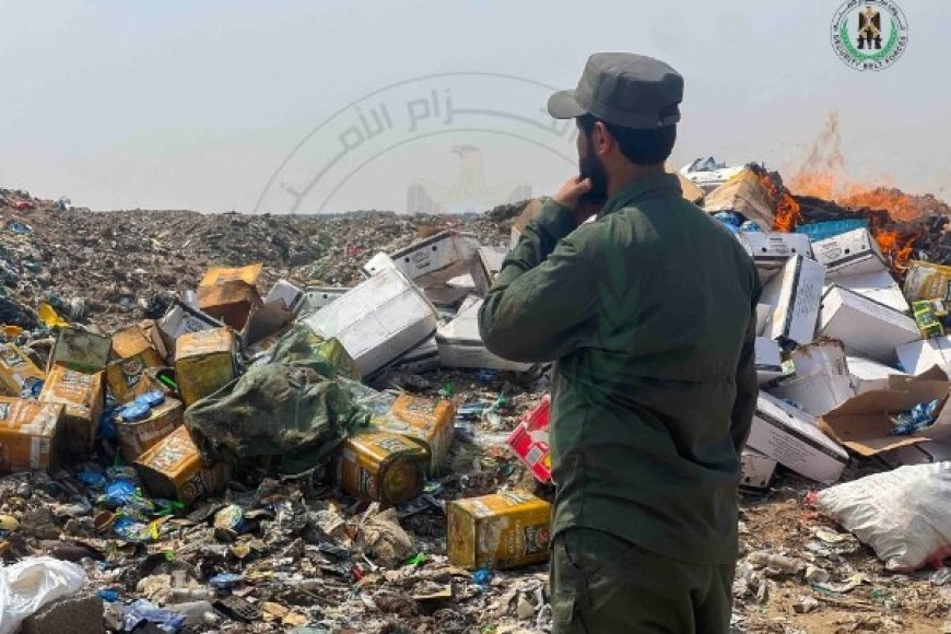 الحزام الأمني يتلف كميات كبيرة من المخدرات والمهربات في عدن