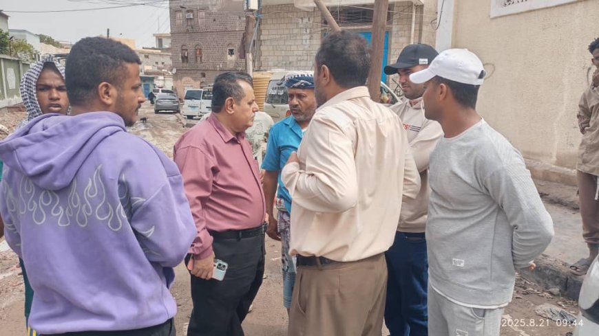 جهود جبّارة لصندوق النظافة في رفع مخلفات السيول بعدن