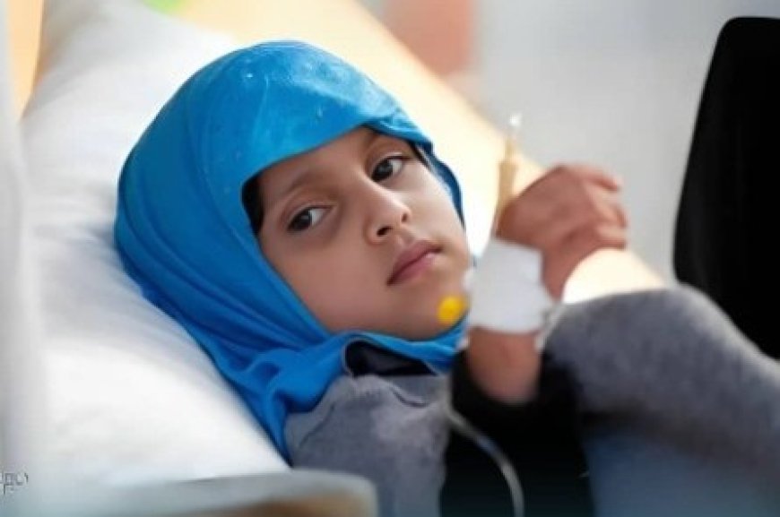 20 وفاة بتعز جراء الحصبة والكوليرا منذ مطلع 2025م..