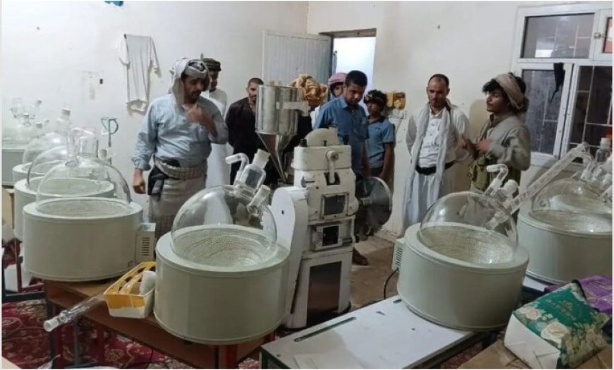 الأجهزة الأمنية في المهرة الأمن تضبط مصنعا حو,,ثيا لإنتاج الكبتاجون والشبو ...