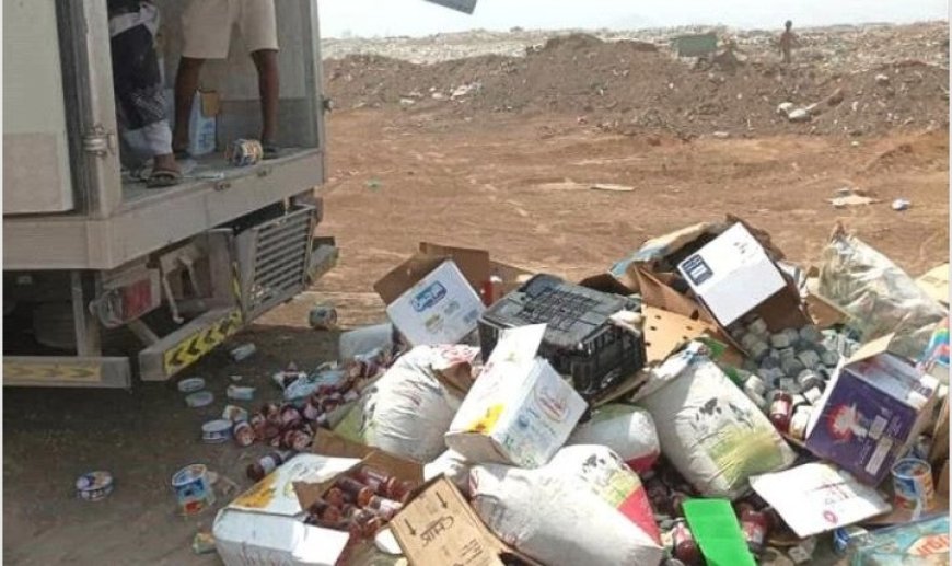 صحة البيئة في مديرية المنصورة تتلف 6 أطنان من المواد الغذائية الفاسدة...