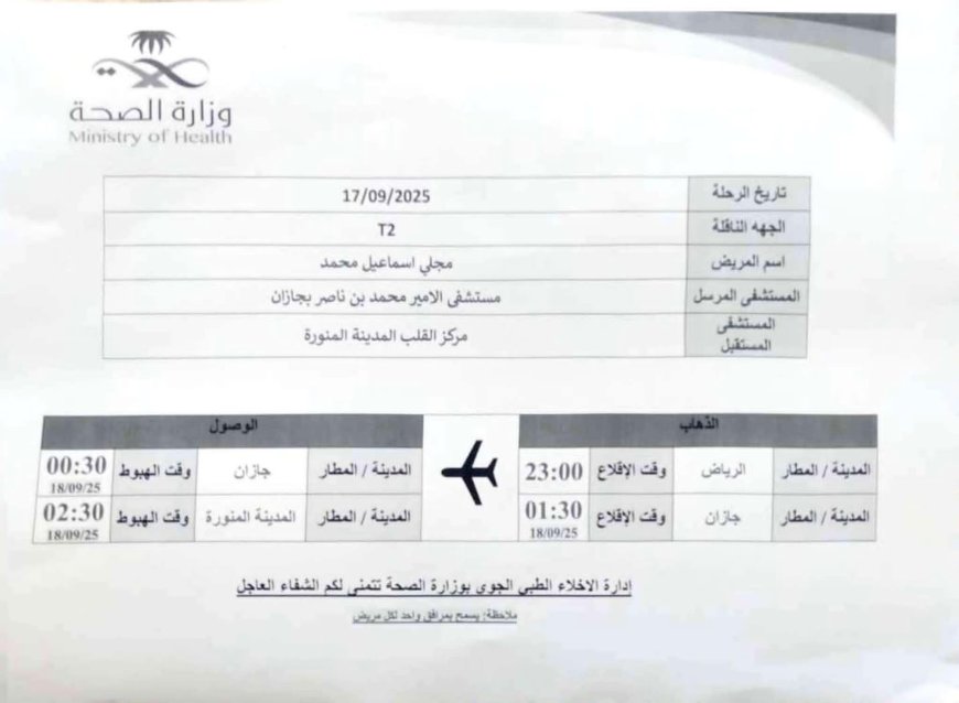 السعودية تُسيّر طائرة خاصة لإنقاذ حياة طفل يمني(تعرف على تفاصيل الحادثة)