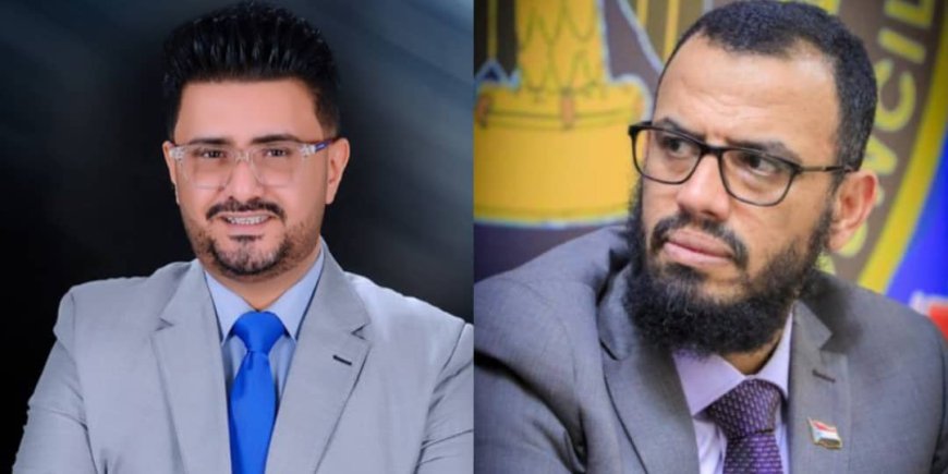 هاني بن بريك يمنح الإعلامي أحمد هاشم السيد براءة ذمة مالية ويؤكد نزاهته