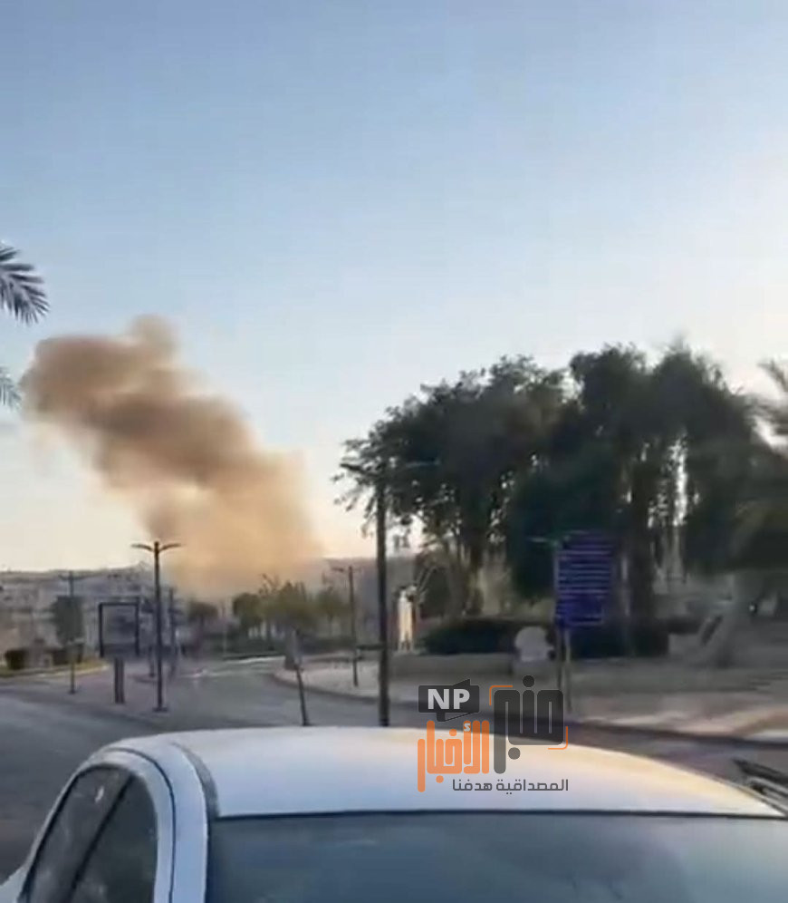 عاجل: شاهد اول صورة لحظة  انفجار طائرة مسيّرة أطلقها الح،وثيون في إيلات – إسرائيل والحصيلة6 جرحى