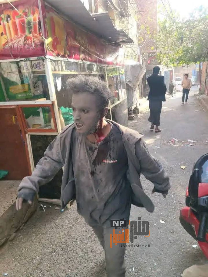 عــاجــل: شاهد اول صورة لمواطن لحظة خروجه من تحت أنقاض غارة إسرائيلية على صنعاء