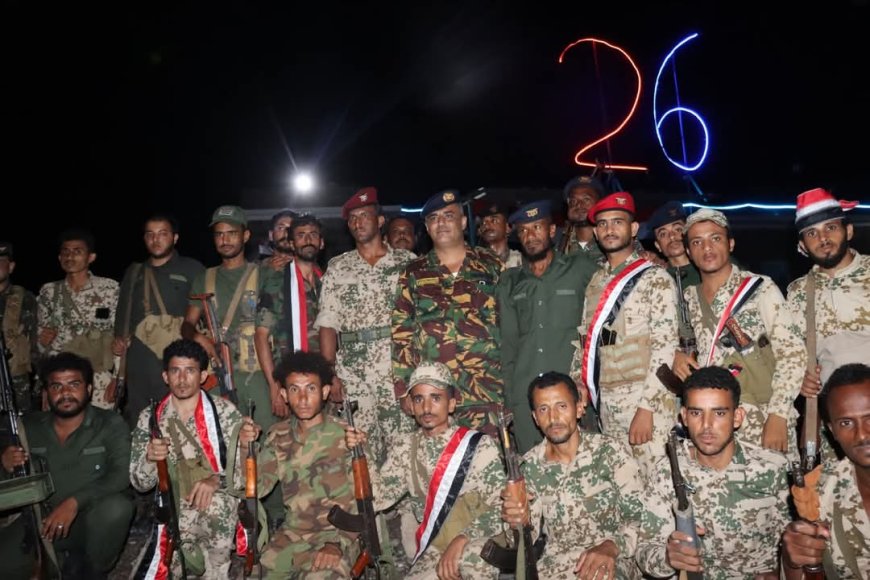 تعز:شرطة الوازعية تحتفل بذكرى ثورة 26 سبتمبر.. ومديرها يؤكد مواصلة النضال حتى استعادة الجمهورية