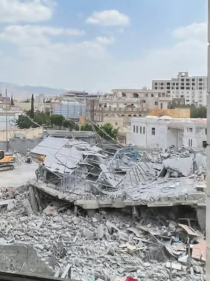 عاجل: سبب قصف إسرائيلي لفيلا في حي حدة بصنعاء خلّف قتلى وجرحى