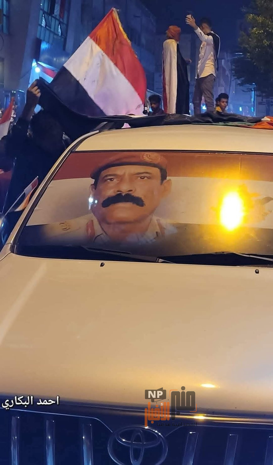 عاجل: ظهور صورة اللواء ثابت جواس في تعز يلهب مشاعر الجماهير