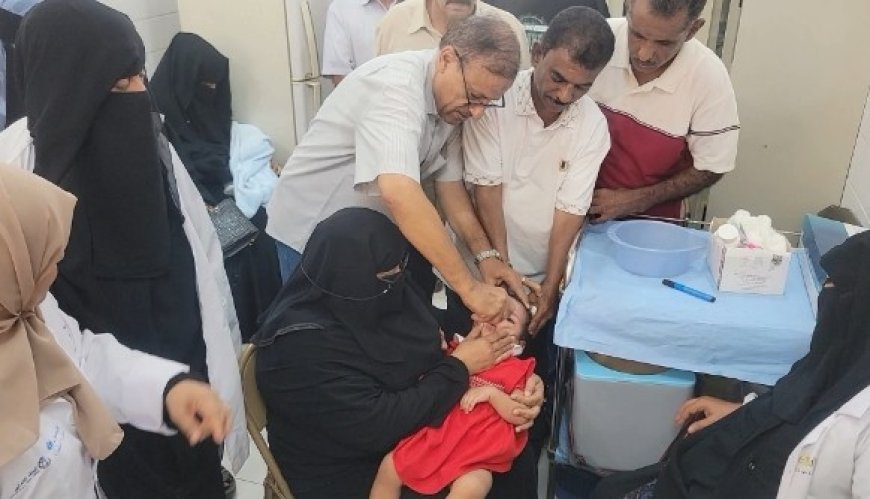 تستهدف أكثر من ( 20 ) ألف طفلاّ وطفلة..محلي المنصورة يدشن حملة التحصين ضد شلل الأطفال..