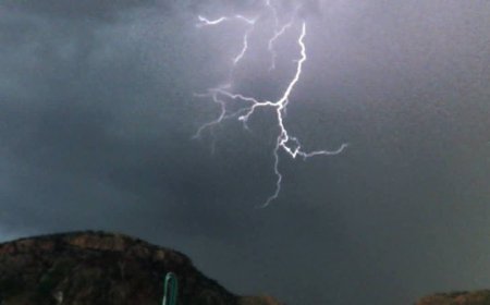 صاعقة رعدية تتسبب بنفوق 15 رأساً من الإبل في الشمايتين – تعز