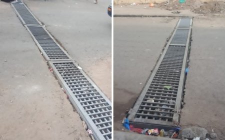 مهندس عدني ينتقد مشروع تصريف السيول أمام البنك المركزي بصيرة