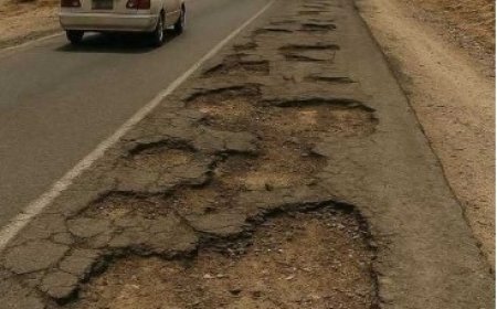 طريق الموت بين الديس وقصيعر يهدد حياة المسافرين...