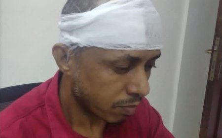 اعتداء غادر على الصحفي صالح أبو عوذل في عدن وهيئة تحرير "منبر الأخبار" تطالب بمحاسبة الجاني