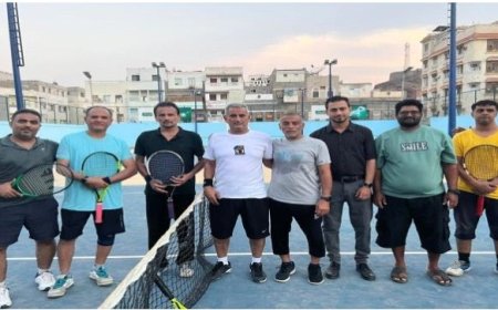 منتخب اليمن للتنس يستعد لبطولة الرواد بالأردن...