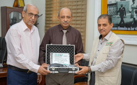 دعم نوعي لمستشفى الجمهورية بعدن بمعدات جراحية متقدمة لجراحة المخ والأعصاب من المؤسسة الطبية الميدانية