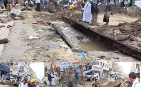 المشمر يتفقد أعمال الصرف الصحي بشارع المغتربين ويوجّه بسرعة الإنجاز وفتح خط ديلوكس..