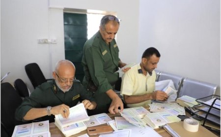 رئيس مصلحة الأحوال المدنية في العاصمة عدن  :  المصلحة ماضية في تطبيق القوانين بكل حزم ...