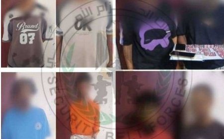 قوات الحزام الأمني في العاصمة عدن يضبط مواد مخدرة ويوقف متهمين في عمليات ميدانية ...