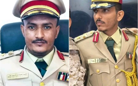 الشيخ عبدالله الهمداني يهنئ المقدم أكرم تركي والمقدم الركن عمرو شعلان بنيلهما درجة الماجستير بامتياز
