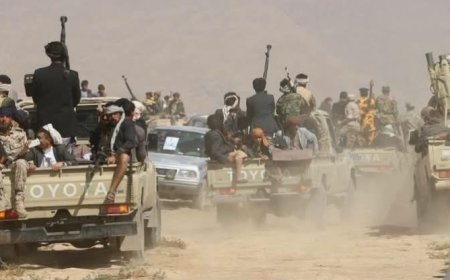 الحو..ثي يدفع بتعزيزات قرب خطوط التماس جنوب الحديدة....